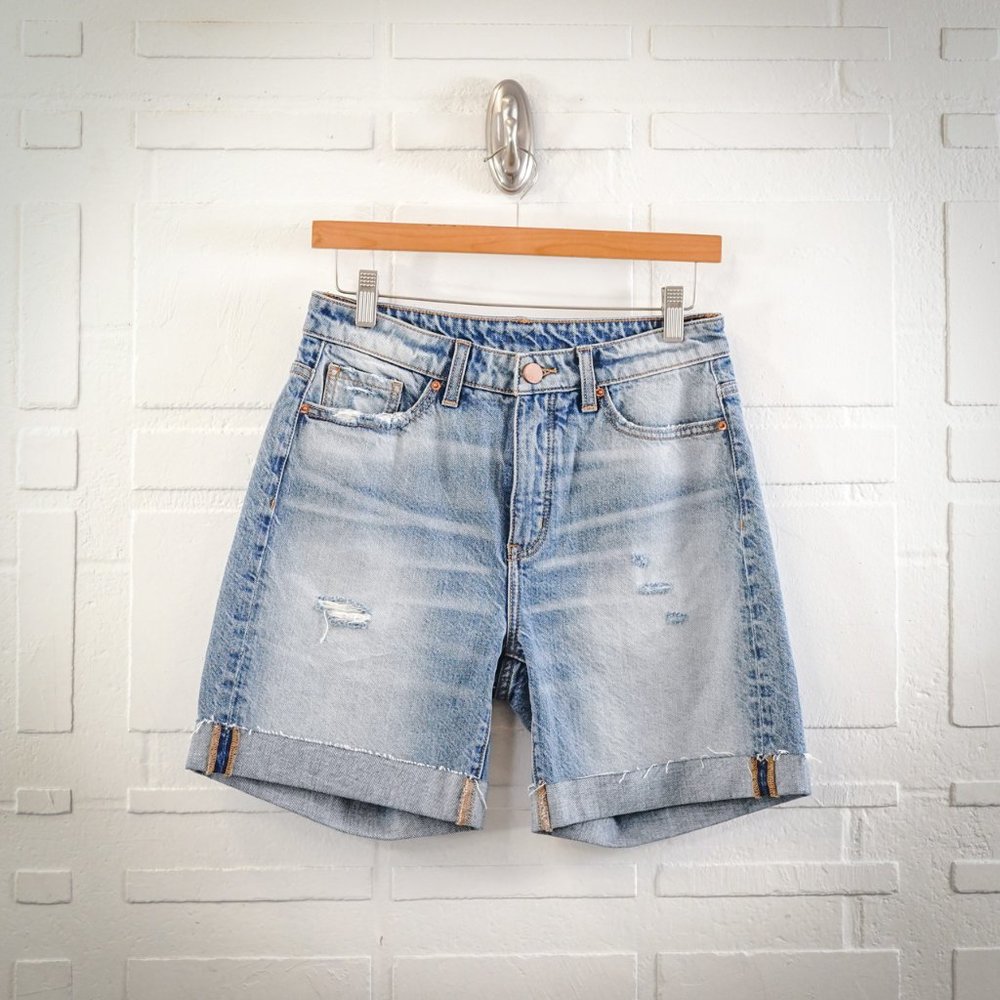 BKE Light Wash Blue Denim Jean Shorts